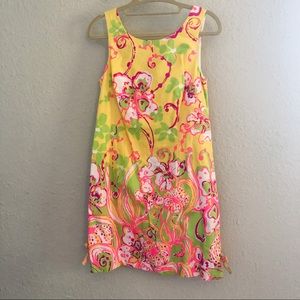 NWT Lilly Pulitzer Delia Shift in Sunglow Yell